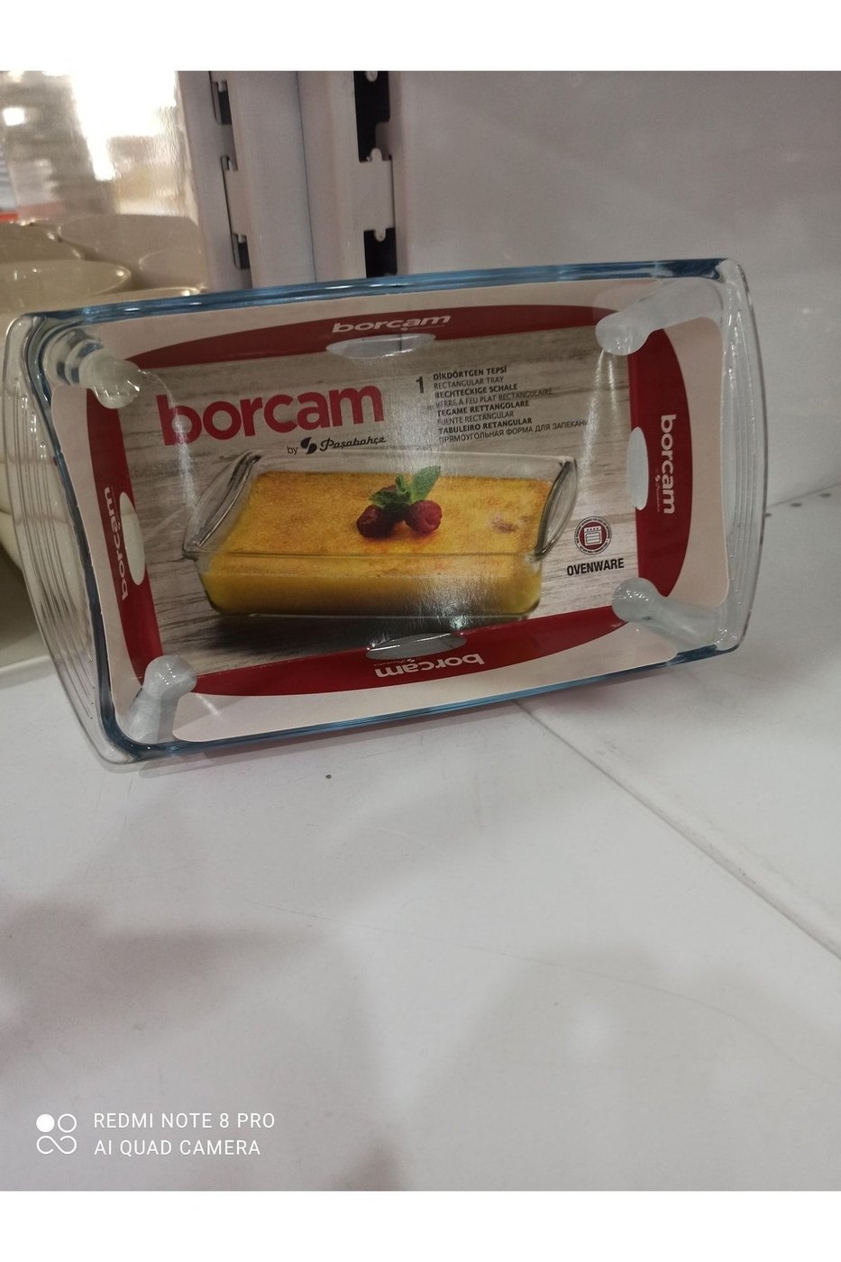 Borcam Baton Dikdörtgen Midi Fırın Kek Kalıbı 1120 cc – görsel 5