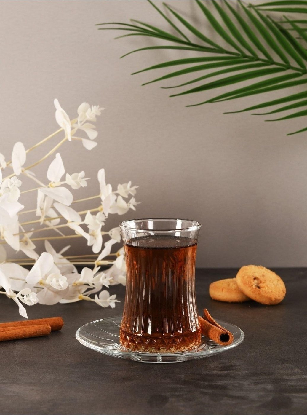 Paşabahçe elysia kristal çay bardağı seti takımı - 12 parça çay seti – görsel 3