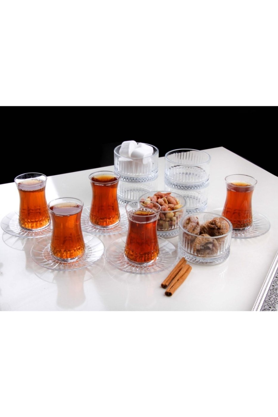 Elysia Çay Takımı Ve Çerezlik Tatlı Sunum Seti 6 Kişilik – görsel 4