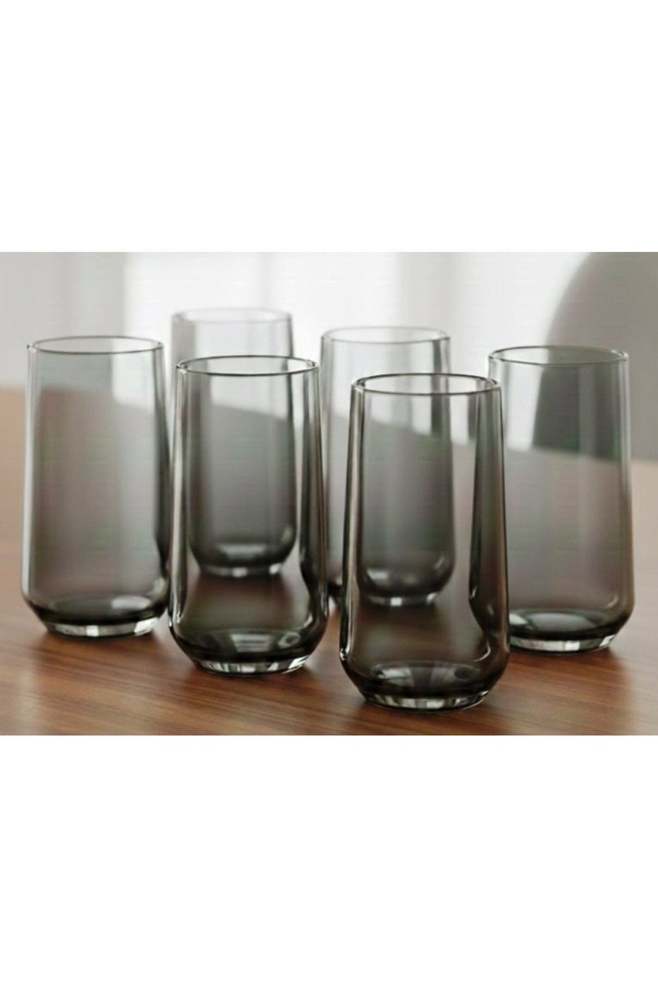 Allegra Meşrubat Bardağı Gri – görsel 1