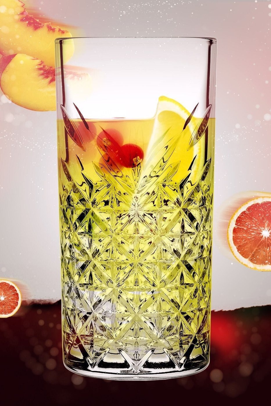 Timeless Sangria / Mojito Keyfi Uzun Kokteyl Bardağı 450 Cc – görsel 2