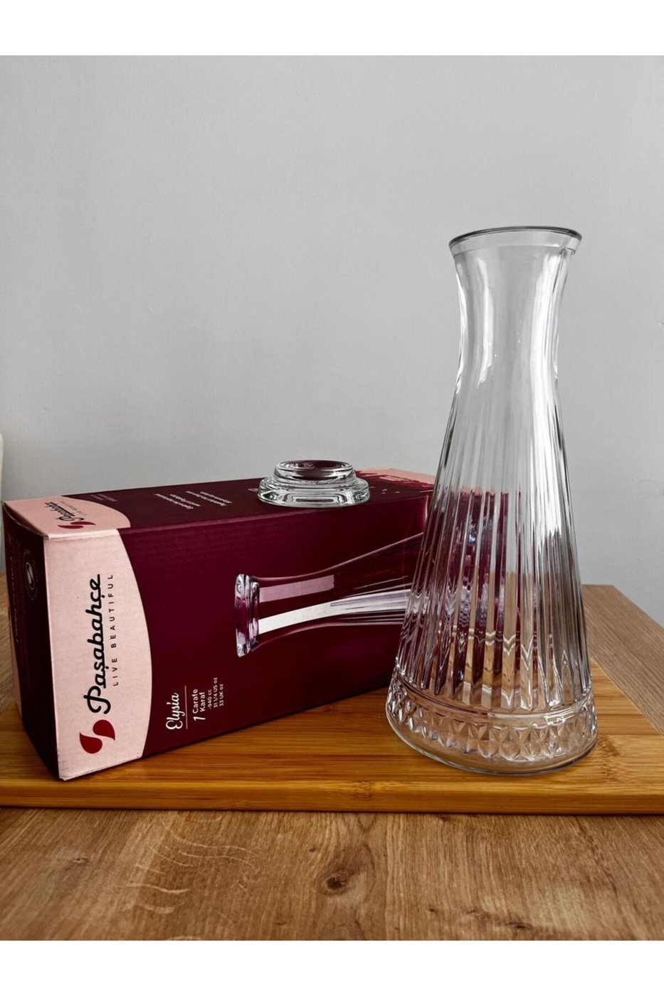 Elysia Cam Kapaklı Karaf Sürahi 940 cc – görsel 3