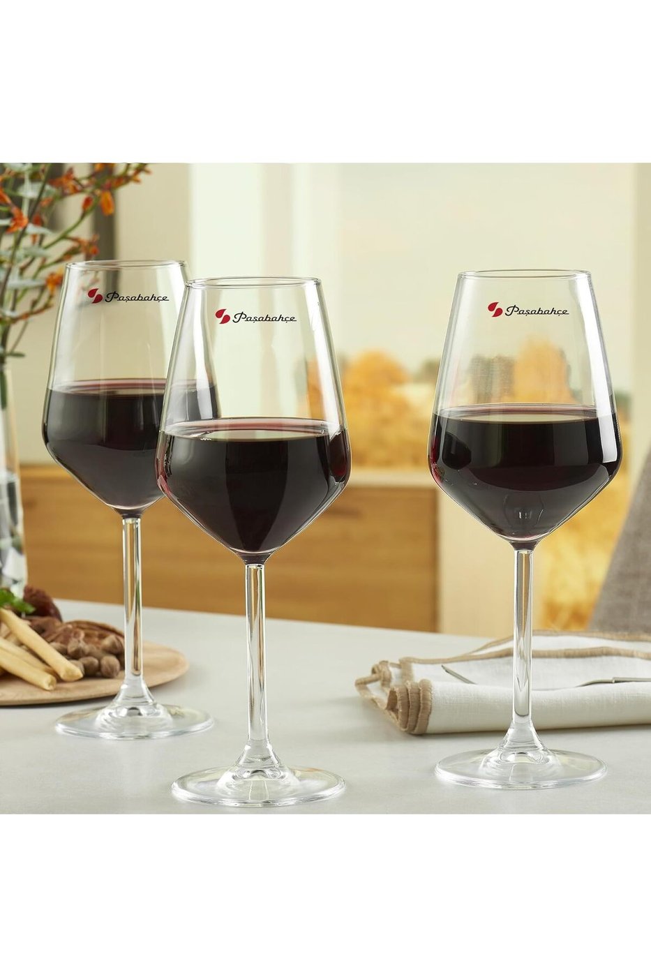 ALLEGRA ŞARAP KADEHI 350 CC Logoludur – görsel 3