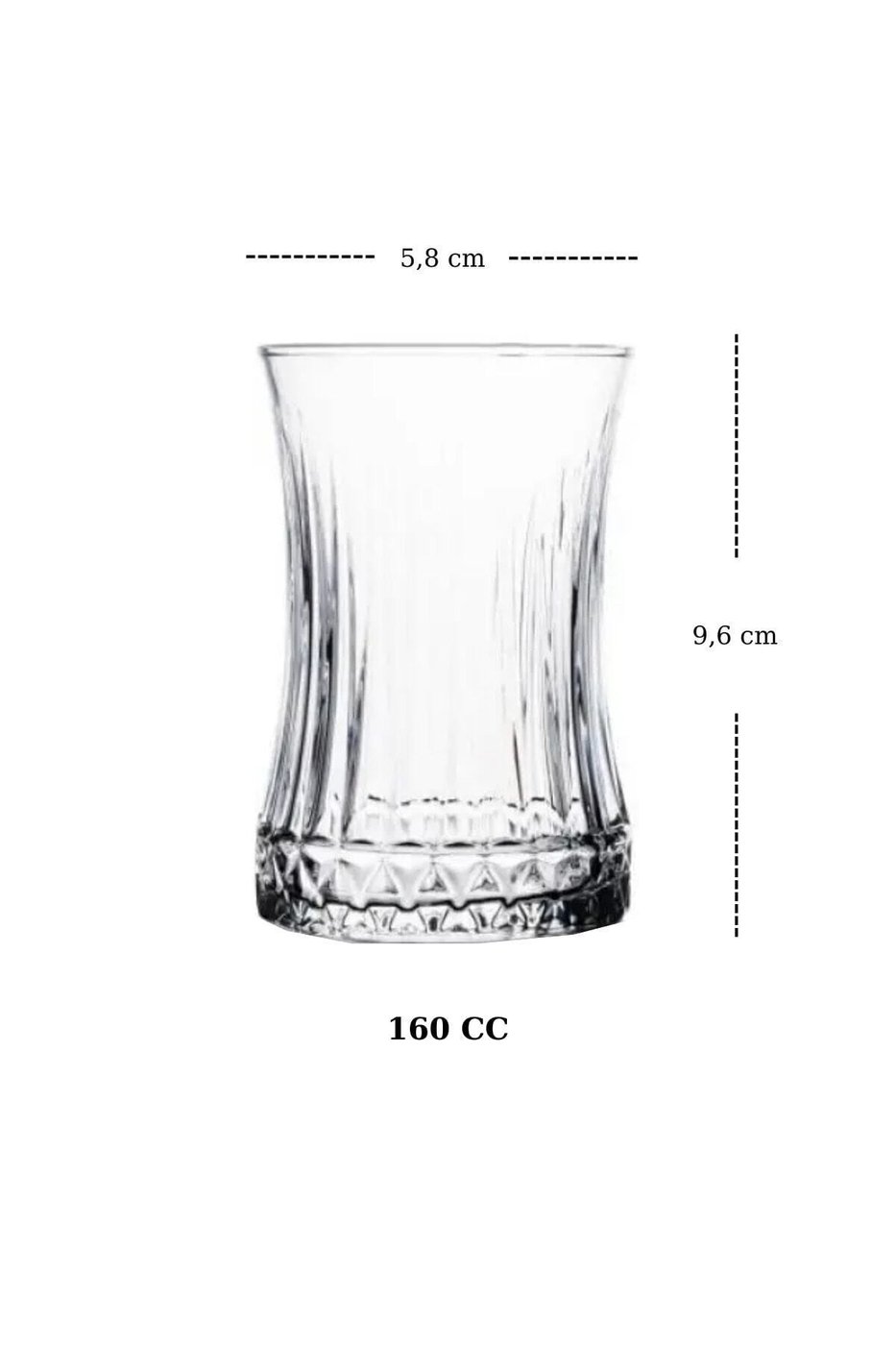 Elysia 12 Parça Çay Seti (6 Bardak & 6 Kase) – görsel 2