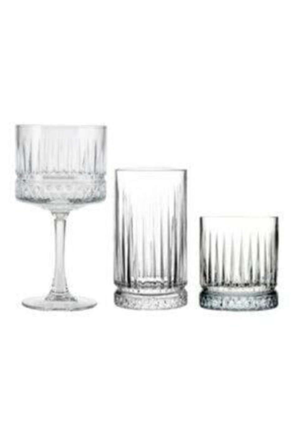 Elysıa 18 Parça Meşrubat Kadeh Bardağı Set – görsel 1