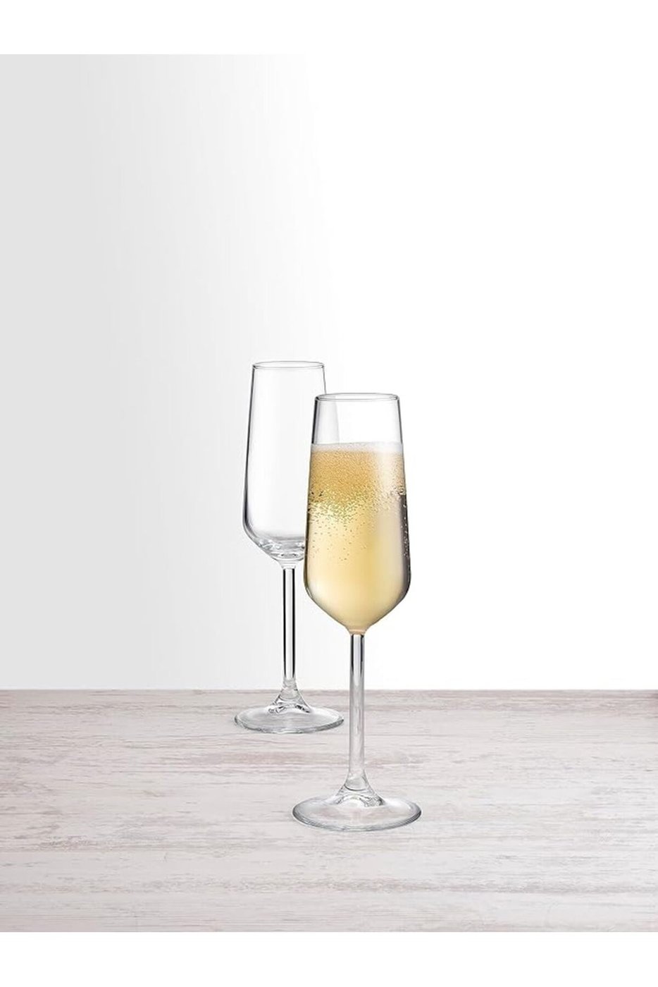 ALLEGRA GLASS CHAMPAGNE STEMWARE 6 PCSSET – görsel 5